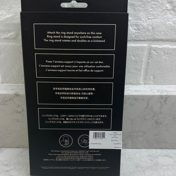 Kate Spade Blue and Green Floral iPhone 16 Pro Case - Picture 4 of 4